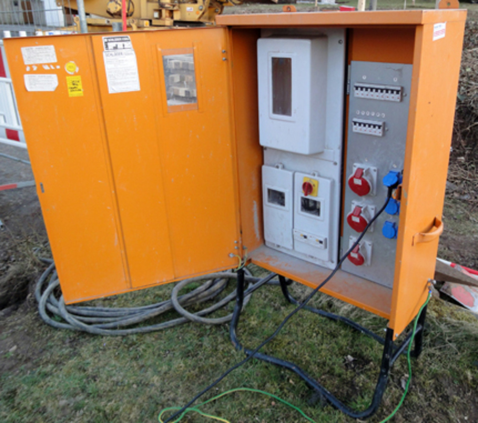 Baustromkasten bei Jarschke Elektroanlagenbau GmbH in Zörbig OT Schrenz